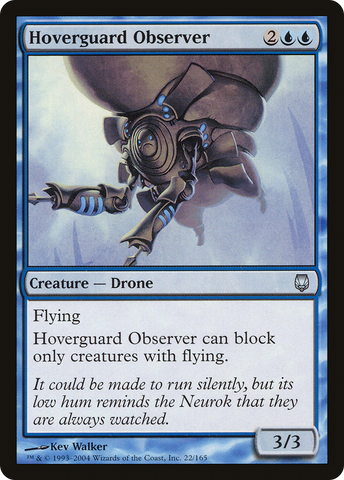 Hoverguard Observer (DST-022) - Darksteel Foil