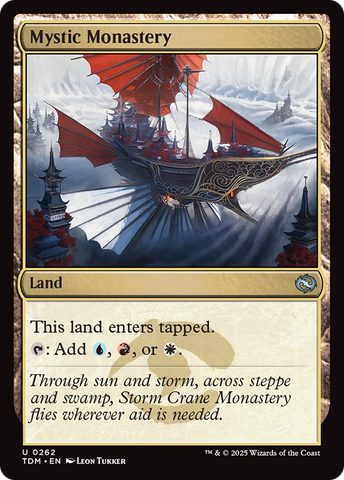 Mystic Monastery (TDM-262) - Tarkir: Dragonstorm Foil