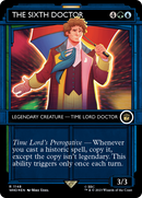 The Sixth Doctor (Showcase) (Surge Foil) (WHO-1148)  Foil - Doctor Who: (Showcase) (Borderless)