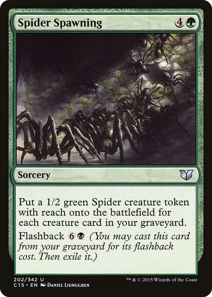 Spider Spawning (C15-202)  - Commander 2015