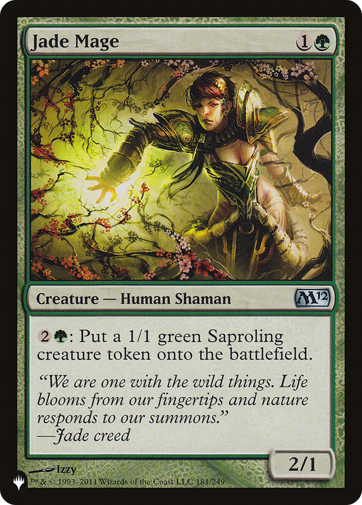 Jade Mage (LIST-M12-181)  - The List