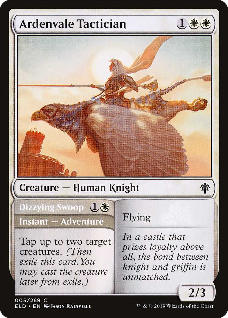 Ardenvale Tactician (ELD-005)  - Throne of Eldraine