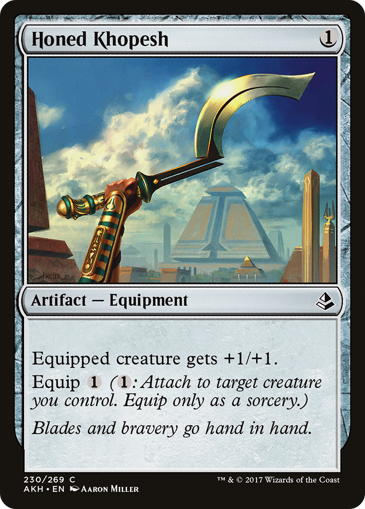 Honed Khopesh (AKH-230)  Foil - Amonkhet