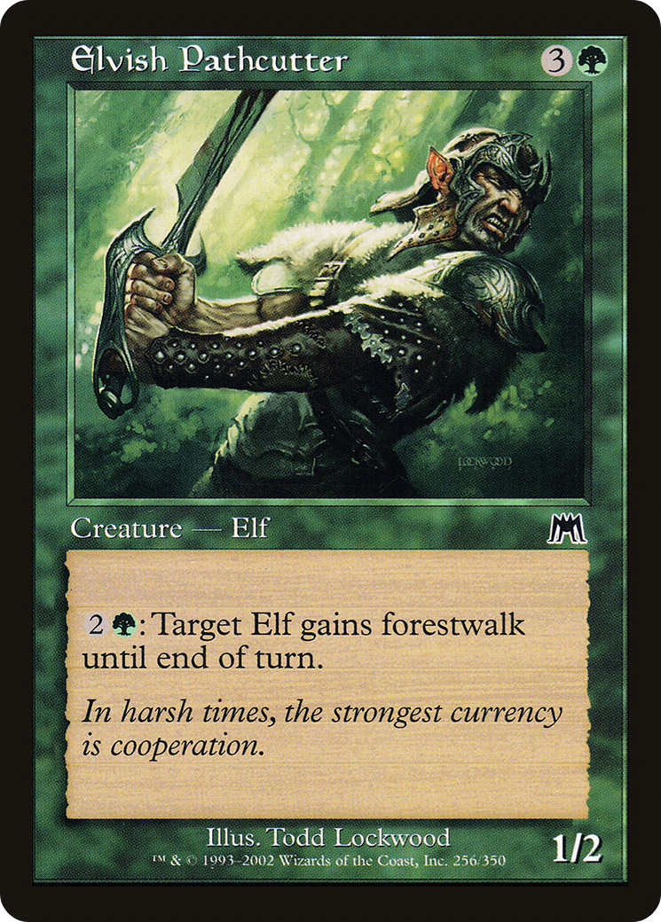 Elvish Pathcutter (ONS-256)  - Onslaught