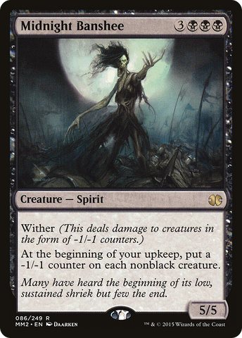 Midnight Banshee (MM2-086)  Foil - Modern Masters 2015