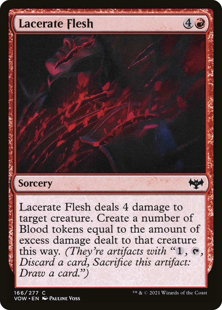Lacerate Flesh (VOW-166)  Foil - Innistrad: Crimson Vow