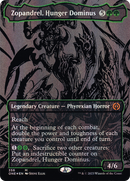 Zopandrel, Hunger Dominus (Oil Slick Raised Foil) (ONE-356)  Foil - Phyrexia: All Will Be One (Borderless)