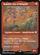 Rograkh, Son of Rohgahh (Foil Etched) (CMR-575)  Foil - Commander Legends