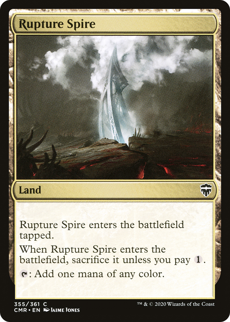 Rupture Spire (355) (CMR-355)  - Commander Legends