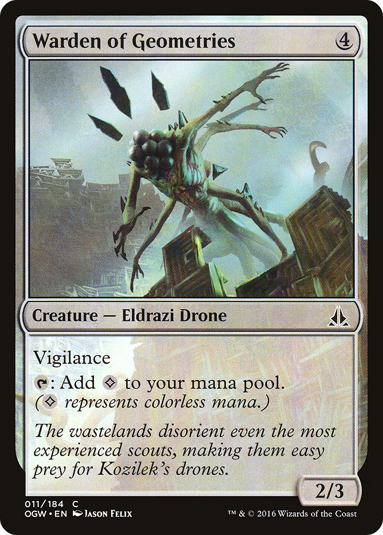 Warden of Geometries (OGW-011)  Foil - Oath of the Gatewatch