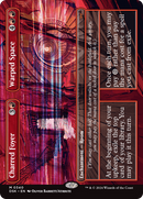 Charred Foyer // Warped Space (Borderless) (DSK-340)  - Duskmourn: House of Horror