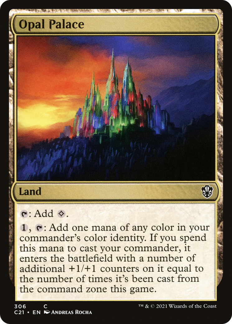 Opal Palace (C21-306)  - Commander 2021