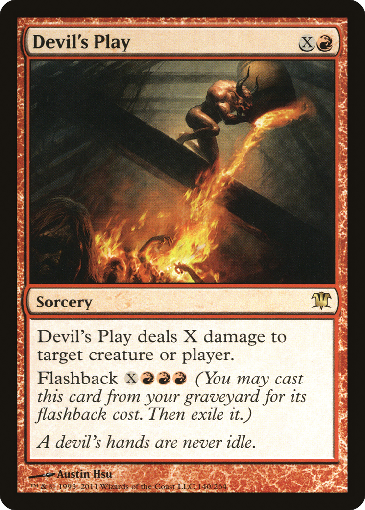 Devil's Play (ISD-140)  Foil - Innistrad