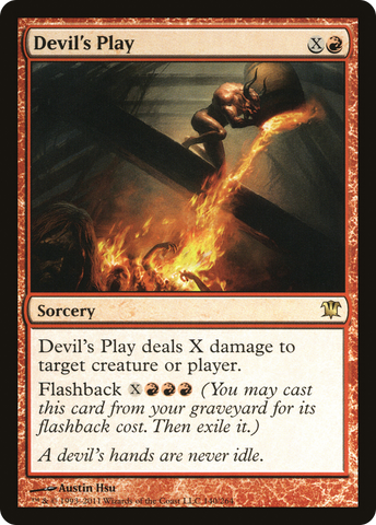 Devil's Play (ISD-140)  Foil - Innistrad