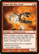 Flame-Kin War Scout (DIS-061) - Dissension Foil