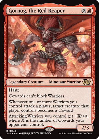 Gornog, the Red Reaper (Anime) (J25-049)  - Foundations Jumpstart