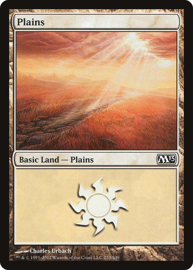 Plains (233) (M13-233)  - Magic 2013