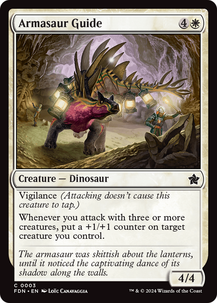 Armasaur Guide (FDN-003)  - Foundations