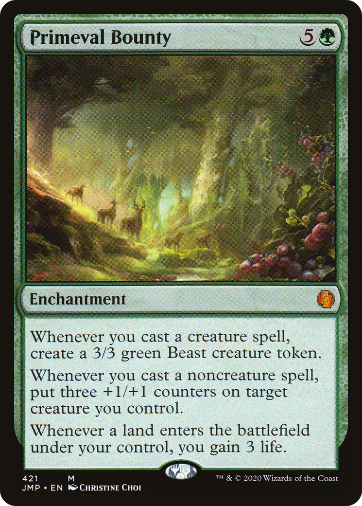 Primeval Bounty (JMP-421)  - Jumpstart