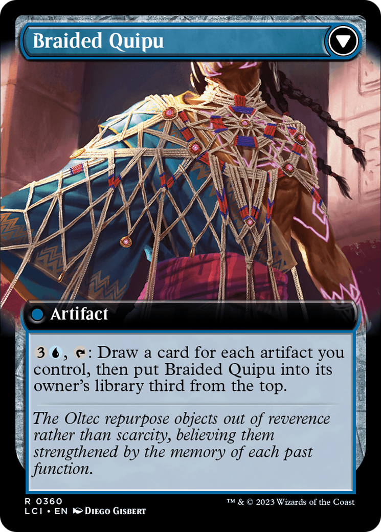 Braided Net (Extended Art) (LCI-360)  Foil - The Lost Caverns of Ixalan: (Extended Art)