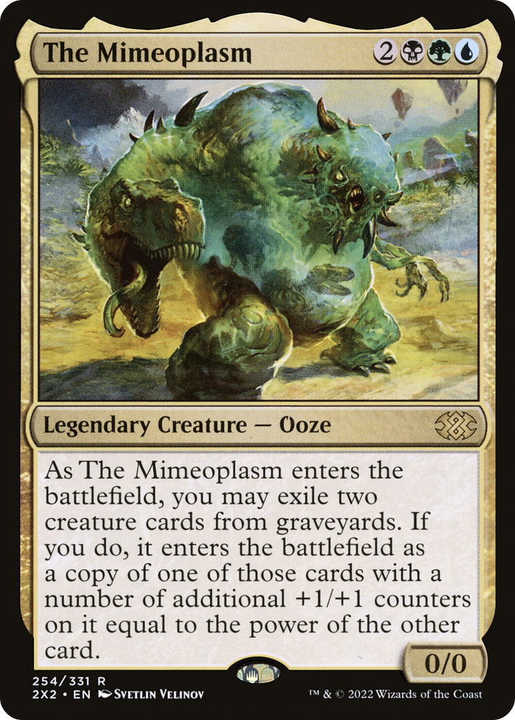 The Mimeoplasm (2X2-254)  Foil - Double Masters 2022