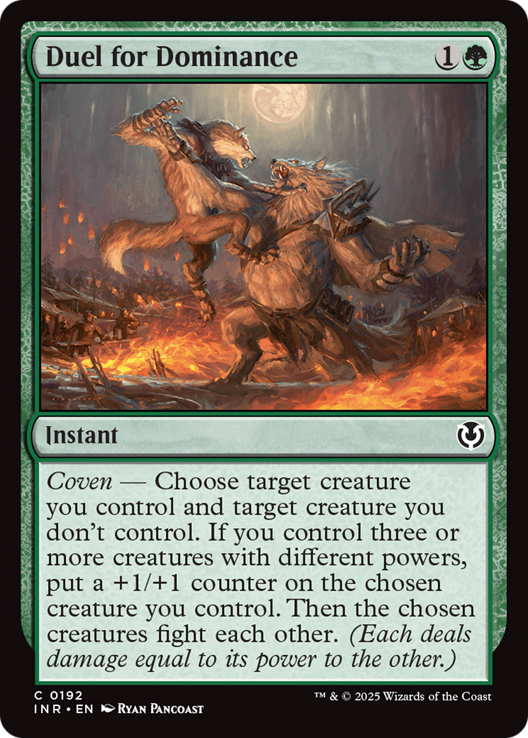 Duel for Dominance (INR-192)  - Innistrad Remastered