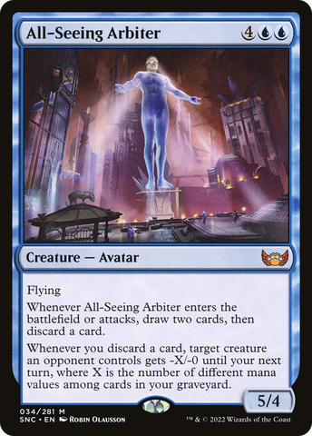 All-Seeing Arbiter (SNC-034)  - Streets of New Capenna