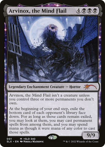 Arvinox, the Mind Flail (SLX-001)  - Universes Within: (enchantment)