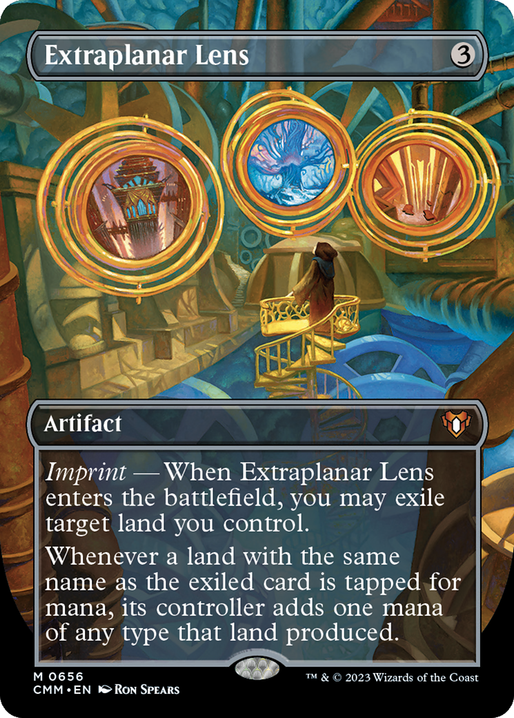 Extraplanar Lens (Borderless) (CMM-656)  - Commander Masters