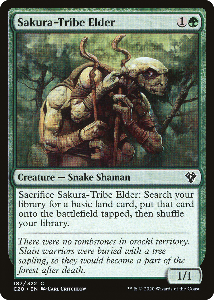 Sakura-Tribe Elder (C20-187)  - Commander 2020
