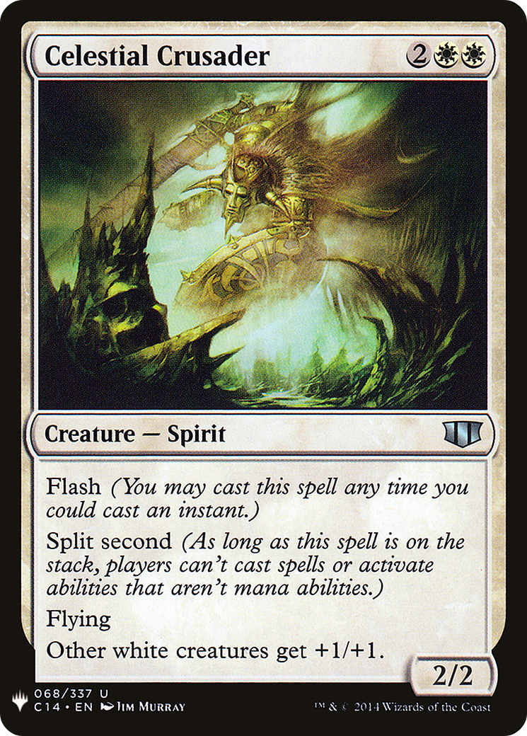 Celestial Crusader (LIST-068)  - The List