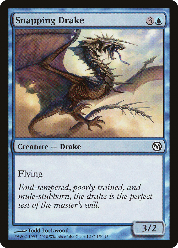 Snapping Drake (DPA-015)  - Duels of the Planeswalkers