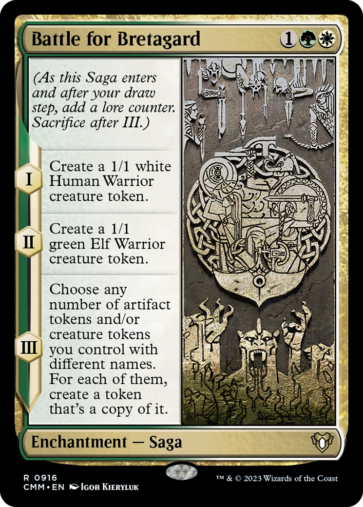 Battle for Bretagard (CMM-916)  - Commander Masters