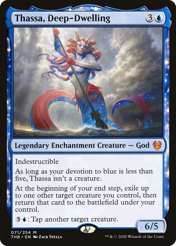 Thassa, Deep-Dwelling (THB-071)  Foil - Theros Beyond Death: (enchantment)