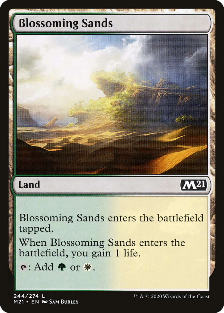 Blossoming Sands (M21-244)  - Core Set 2021