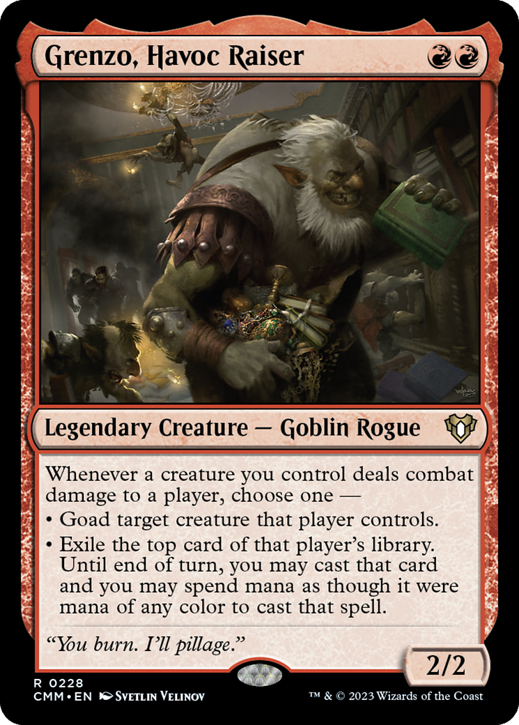 Grenzo, Havoc Raiser (CMM-228)  - Commander Masters