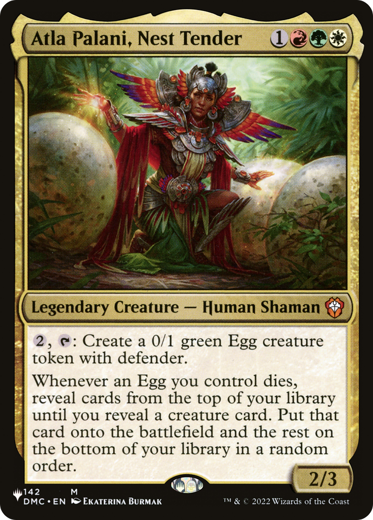 Atla Palani, Nest Tender (LIST-142)  - The List