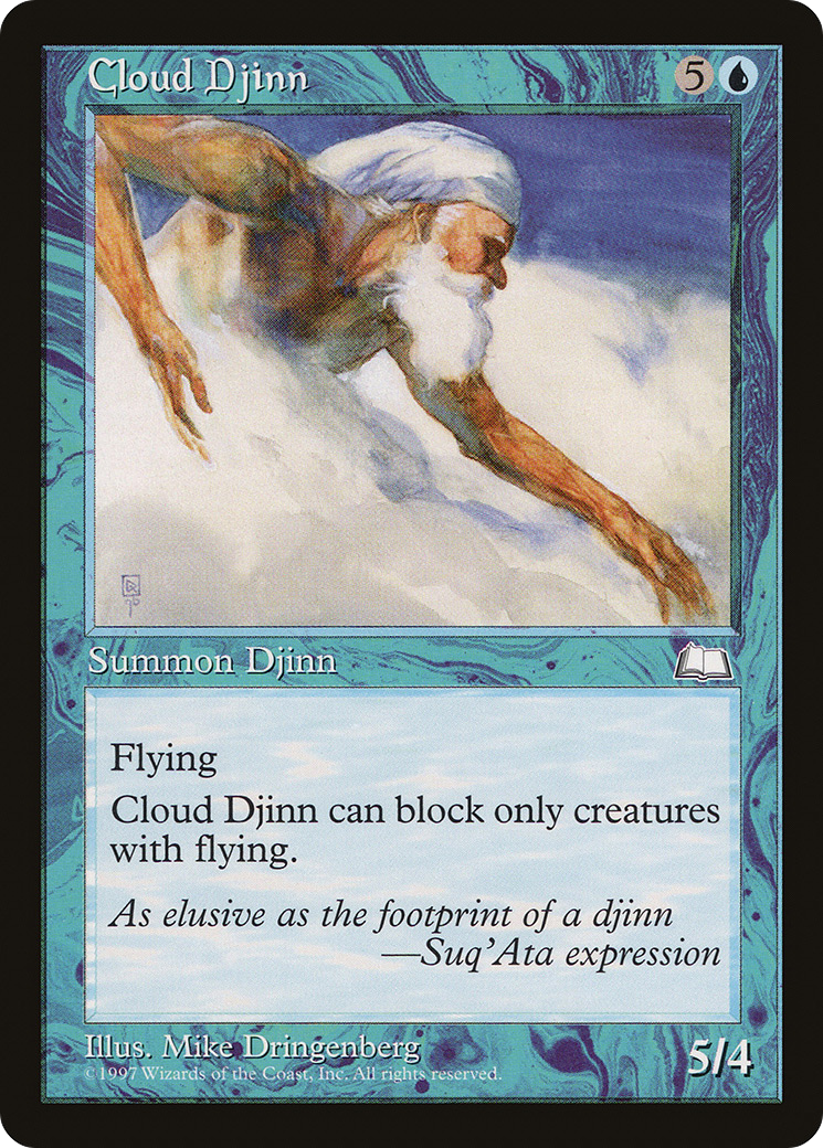 Cloud Djinn (WTH-) - Weatherlight