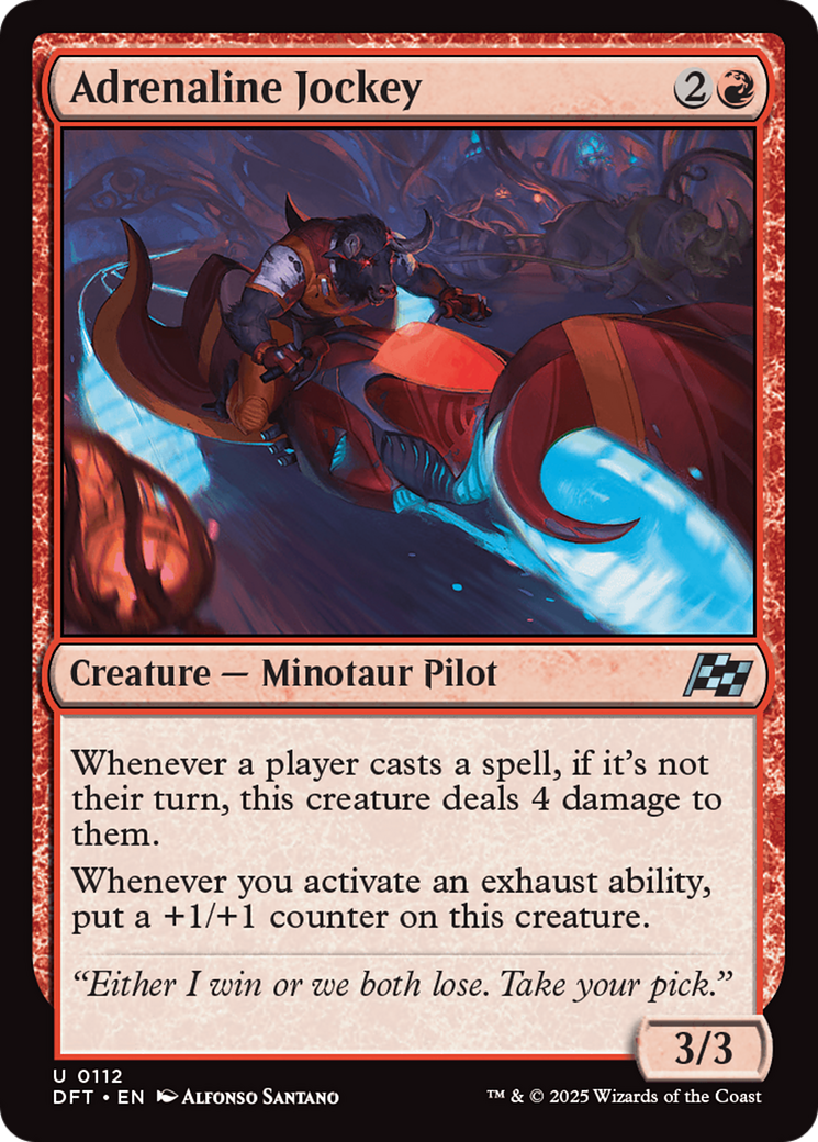 Adrenaline Jockey (DFT-112)  - Aetherdrift