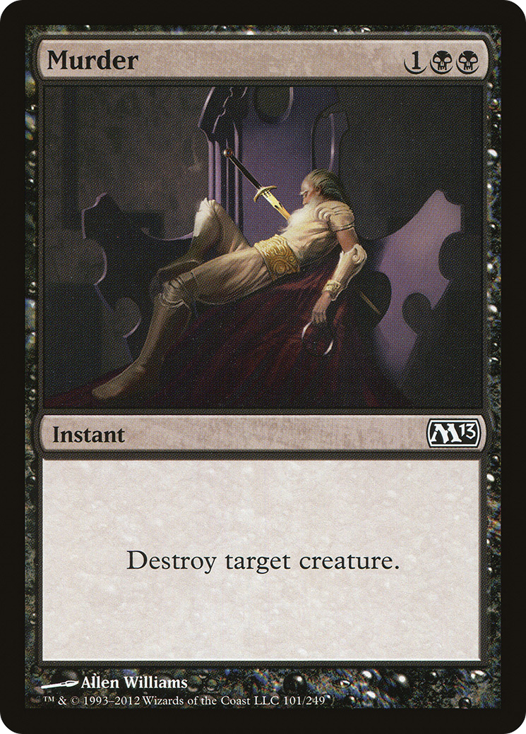 Murder (M13-101)  Foil - Magic 2013