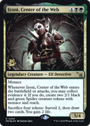 Izoni, Center of the Web (PRE-209)  Foil - Murders at Karlov Manor Promos