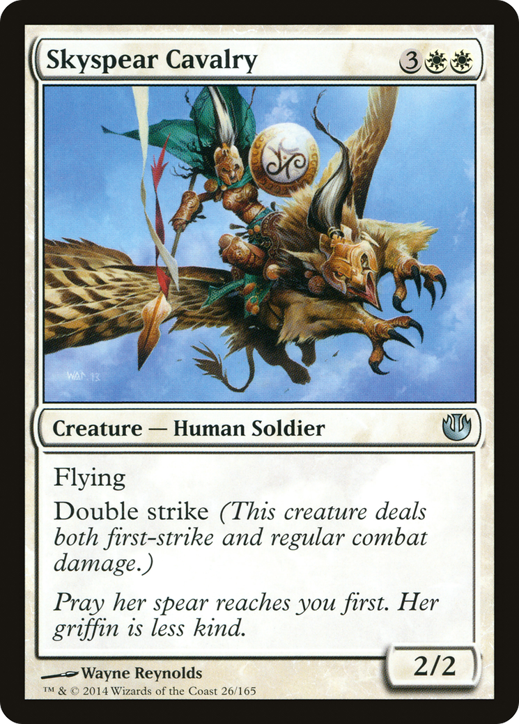 Skyspear Cavalry (JOU-026)  Foil - Journey into Nyx
