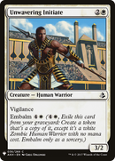 Unwavering Initiate (LIST-AKH-36)  - The List
