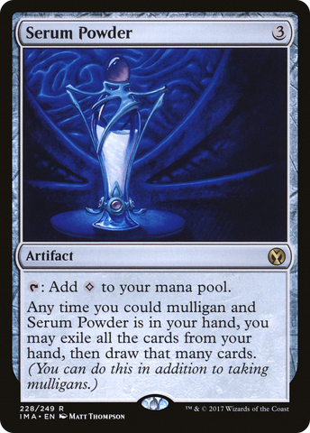 Serum Powder (IMA-228)  Foil - Iconic Masters