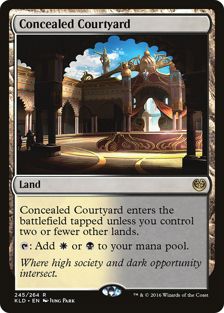 Concealed Courtyard (KLD-245)  Foil - Kaladesh