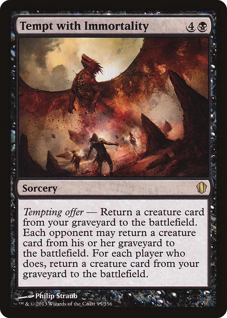 Tempt with Immortality (C13-095)  - Commander 2013