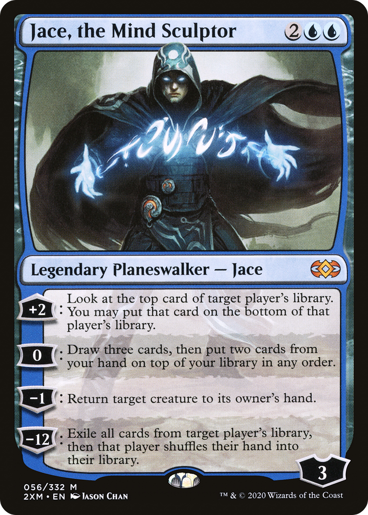 Jace, the Mind Sculptor (2XM-056)  Foil - Double Masters