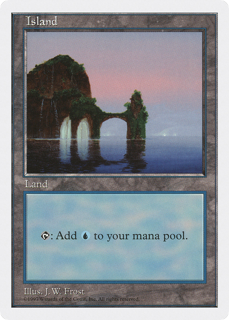 Island (434) (5ED-434)  - Fifth Edition