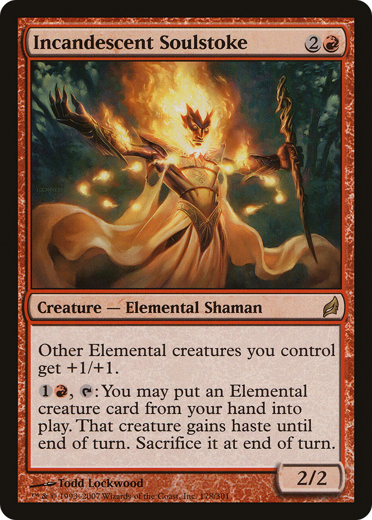 Incandescent Soulstoke (LRW-178)  - Lorwyn