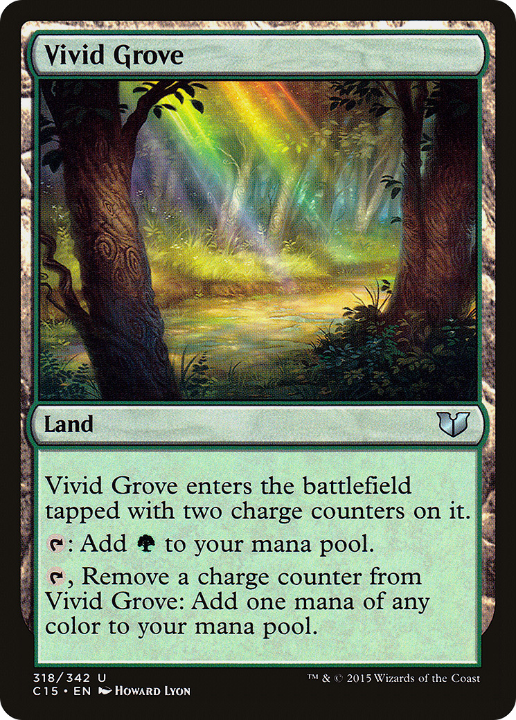 Vivid Grove (C15-318)  - Commander 2015